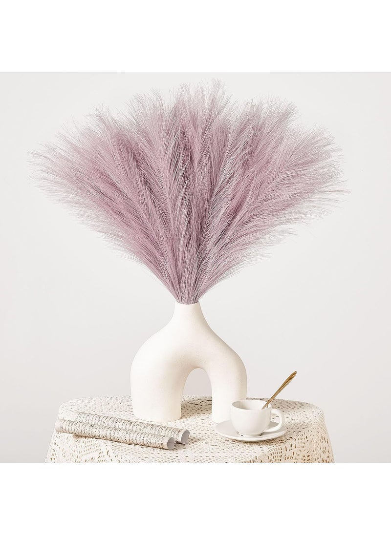 Litleo Litleo Decorative Dried Pampas Grass Sticks 44 cm Pack of 3 Sticks Lavender 
