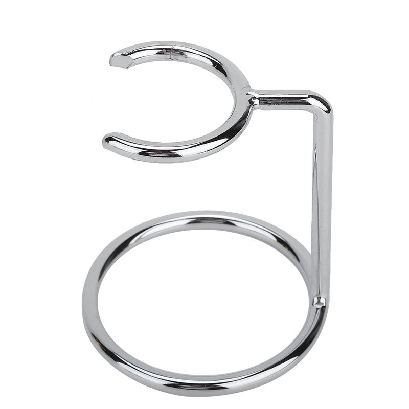 Shaving Brush Holder: Stainless Steel Anti-Rust Durable - Universal Fit Modern Artistic Design Shaving Brush Stand for Home Salon Travel Daily Shaving - Image 3