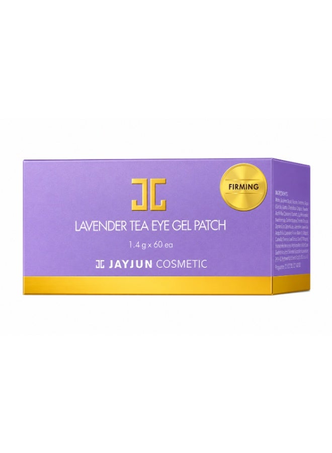 JAYJUN JJ Lavender Tea Eye Gel Patches (60 Patches) - Moisturizing and brightening treatment with lavender extract - Image 1