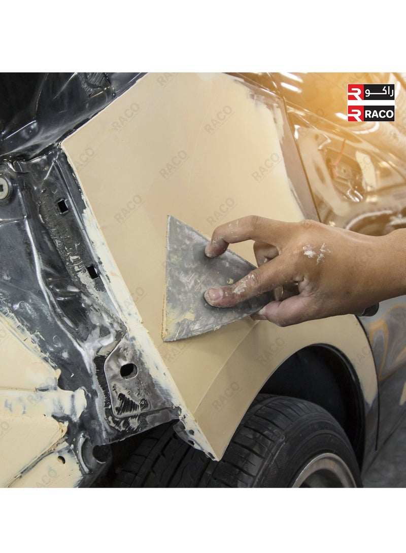 RACO National Paints Polyester Putty Body Filler For Body Scratches, Wood, Automotive, Marine and Yatch Steel Putty High Adhesion (3.4, Kilograms) - Image 3
