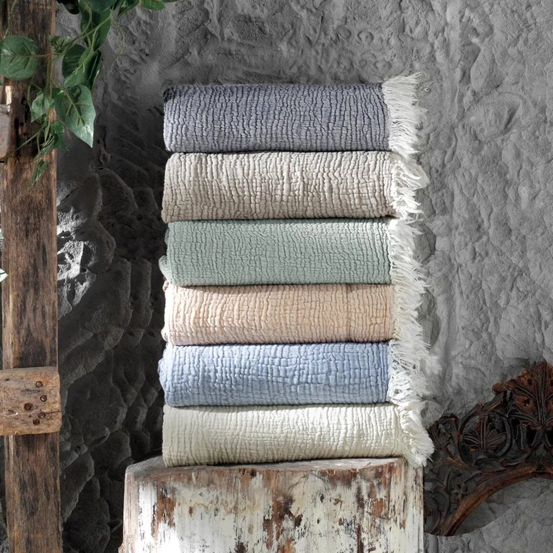 ميسبيغا Gold 4 Layer Muslin Multi-Purpose Shawl Cover