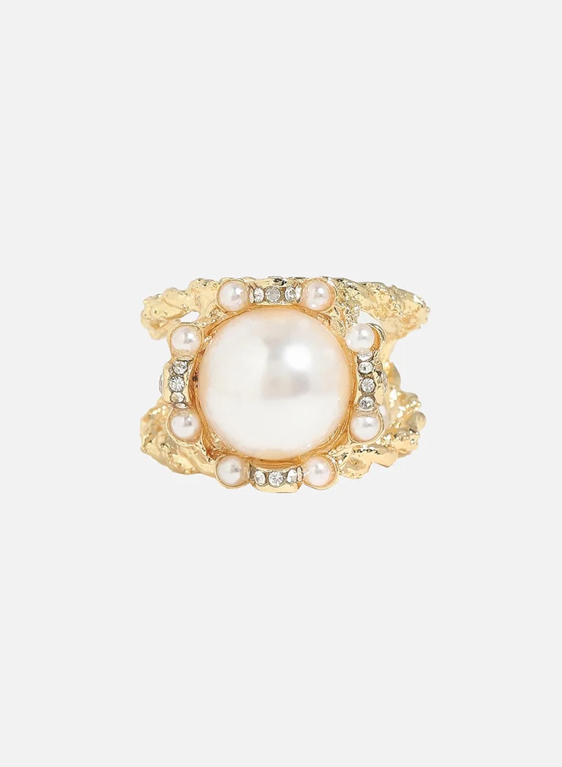 SOHI Bling Circlet Artificial Ring Jewellery