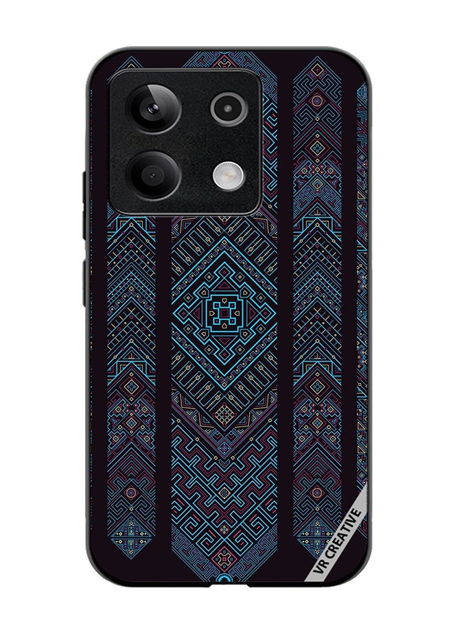 VR CREATIVE Protective Case Cover For Xiaomi Poco X6 Mandala Design Multicolour - Image 1