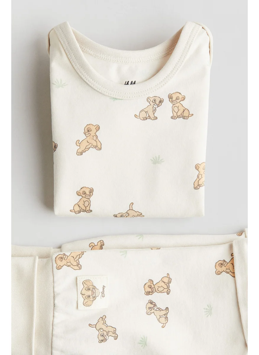 H&M 2-Piece Print-Motif Set