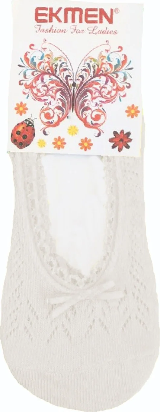 هيبسين راكيب Competing All Women Ballerina Socks Colorful Cotton Air Conditioned Bow Tied Economical