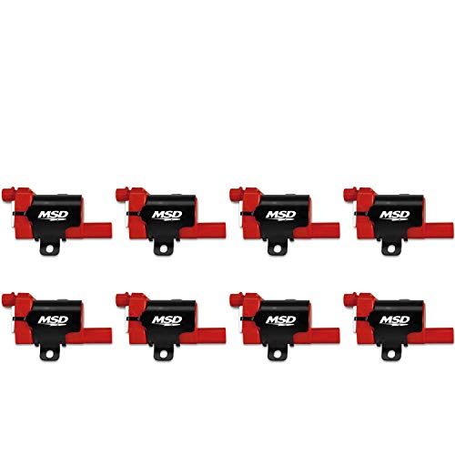 MSD 82638 Ignition Coil Blaster LS Series, Red, 8-Pack - Image 5