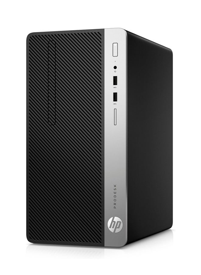 HP ProDesk 400 G4 Microtower PC Desktop, Core i7 Processor/4GBRAM/500GB HDD/Integrated Graphics Black - Image 3
