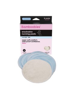 Nursing Pads For Breastfeeding Reusable Washable Breast Pads Super Soft Rayon Made From Bamboo Milk Proof Liner Perfect Baby Shower Gifts Blue - pzsku/ZEBB6562206F5B3669EBBZ/45/_/1698514576/2cf5eff5-e1ac-4582-b94e-fae09bfda7d2