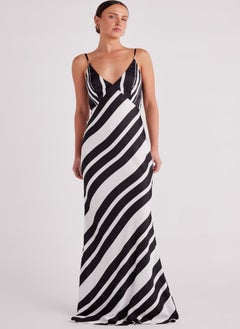 SNDYS Striped Agnes Maxi Dress  - Image 1