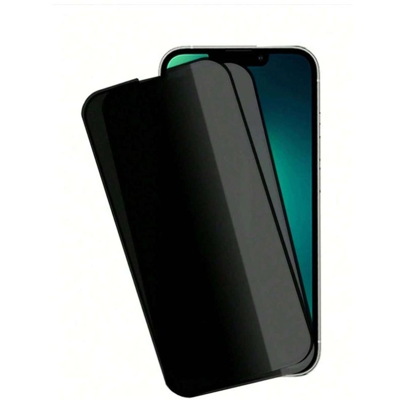 2 Pack Anti Spy Tempered Glass Screen Protector For IPhone 14 Pro Max - Image 2