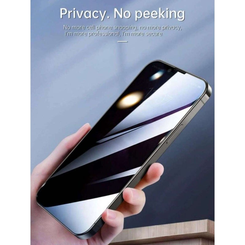 2 Pack Anti Spy Tempered Glass Screen Protector For IPhone 14 Pro Max - Image 5