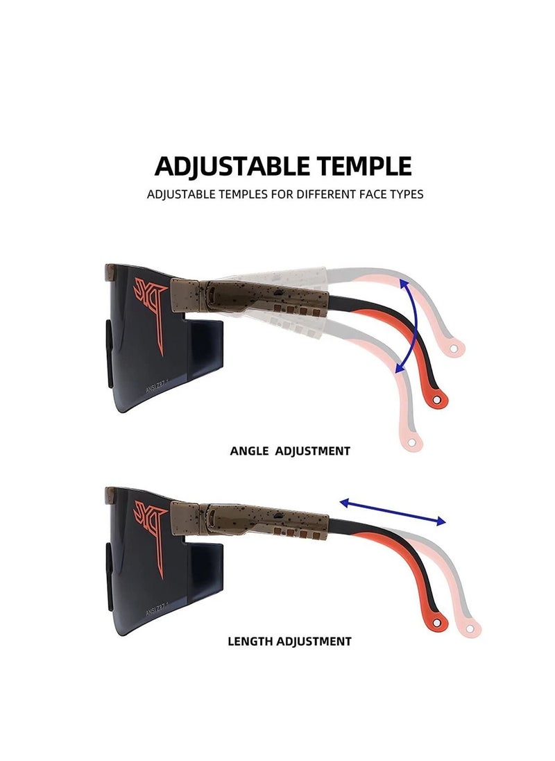 Generic - Outdoor Sports Polarized Sunglasses with UV400 Protection - Ideal for Cycling and More - Image 1