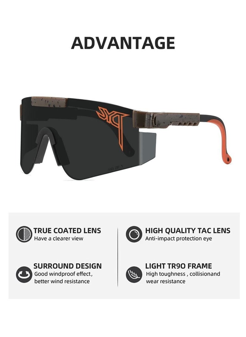 Generic - Outdoor Sports Polarized Sunglasses with UV400 Protection - Ideal for Cycling and More - Image 1