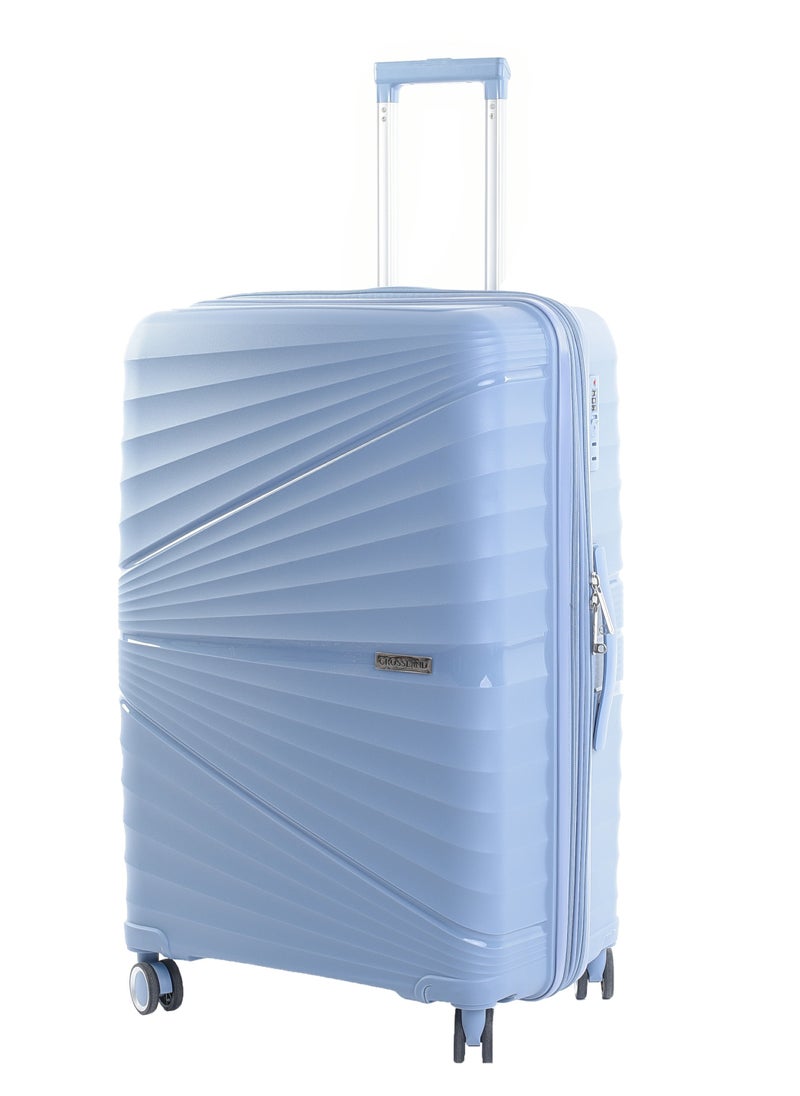 Crossland - CROSSLAND 3 Pcs.Set of Unbreakable Trolley Luggage With TSA Lock, Double Expandable Zipper and 4 Silent Move Spinners Wheels - Image 1