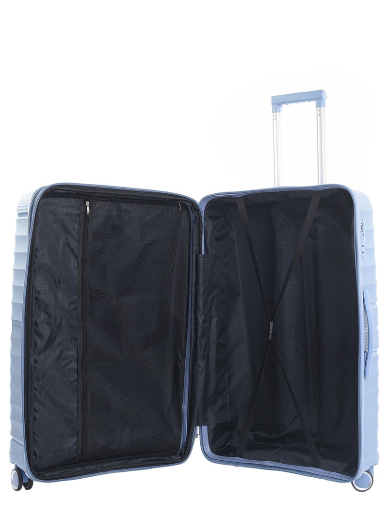 Crossland - CROSSLAND 3 Pcs.Set of Unbreakable Trolley Luggage With TSA Lock, Double Expandable Zipper and 4 Silent Move Spinners Wheels - Image 1