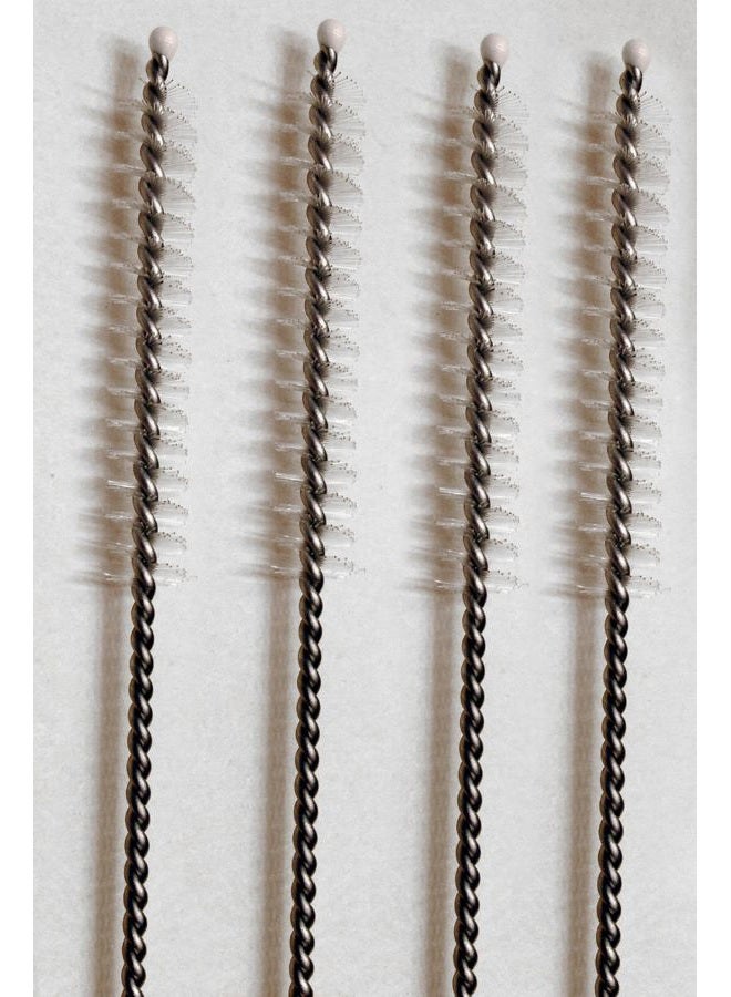 CocoStraw Drink Straw Cleaning Brush - Set of 4 Stainless Steel Brushes for Drinking Straws, Tumblers, Sippy Cups and More! - Image 2