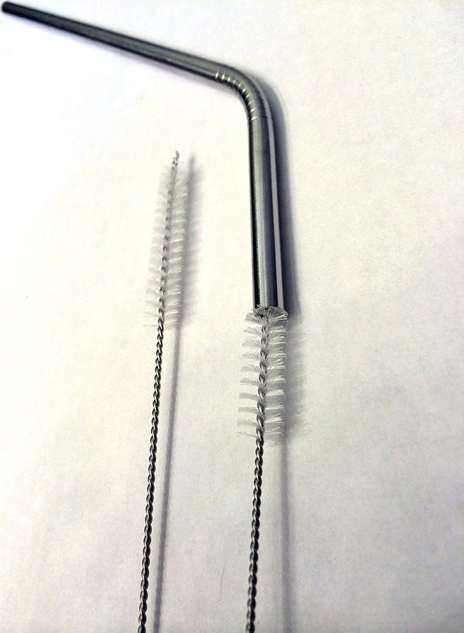 CocoStraw Drink Straw Cleaning Brush - Set of 4 Stainless Steel Brushes for Drinking Straws, Tumblers, Sippy Cups and More! - Image 3