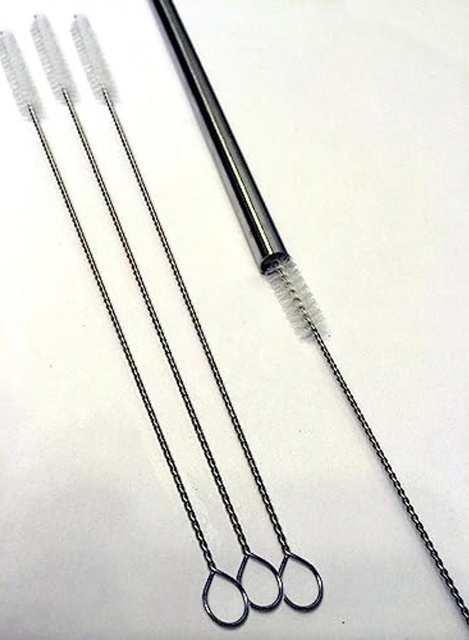 CocoStraw Drink Straw Cleaning Brush - Set of 4 Stainless Steel Brushes for Drinking Straws, Tumblers, Sippy Cups and More! - Image 5