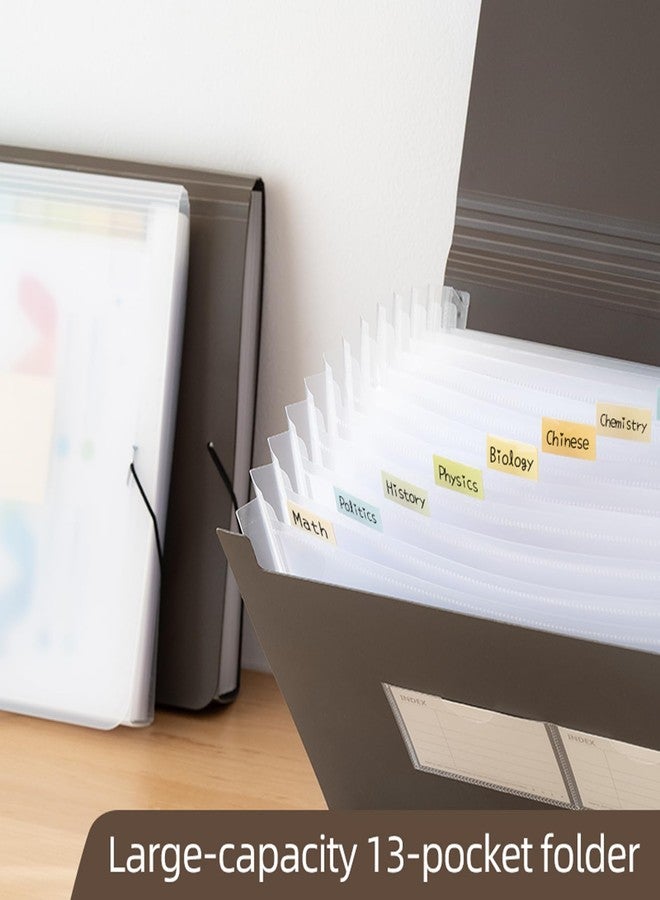 TNDCKP Expanding File Folder with Tabs, 13 Pockets File Organizer Accordion File - Image 5