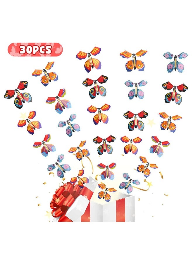 Magic Flying Butterflies Surprise Gift Set Retro Style 30 Pieces Perfect for Parties and Celebrations - Image 2