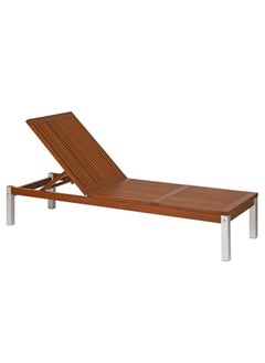 TRAMONTINA Since 1911,Made in Brazil-  Terrazzo Fitt Sunbed in Brazilian JatobÃ¡ Wood and Eco Blindage  - Image 1