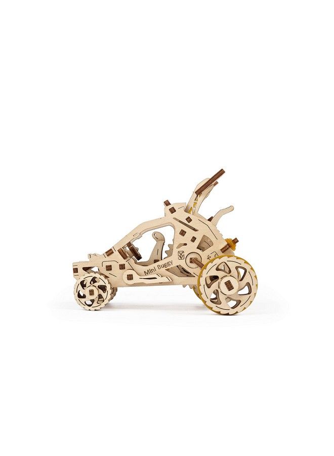 UGEARS لعبة بازل 3D للسيارات الصحراوية للأطفال والبالغين - نموذج ميكانيكي صغير من الخشب سهل التجميع هدية رائعة للأولاد والبنات - Image 3