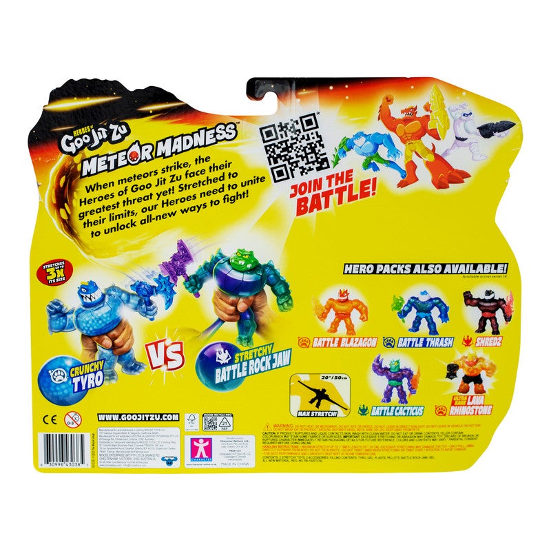 GOO JIT ZU Hgjz S14 Meteor Madness Versus Pk Tyro Vs Battle Rock Jaw - Image 2