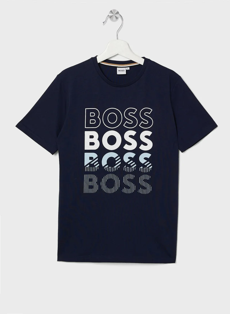 BOSS Kids Logo T-Shirt