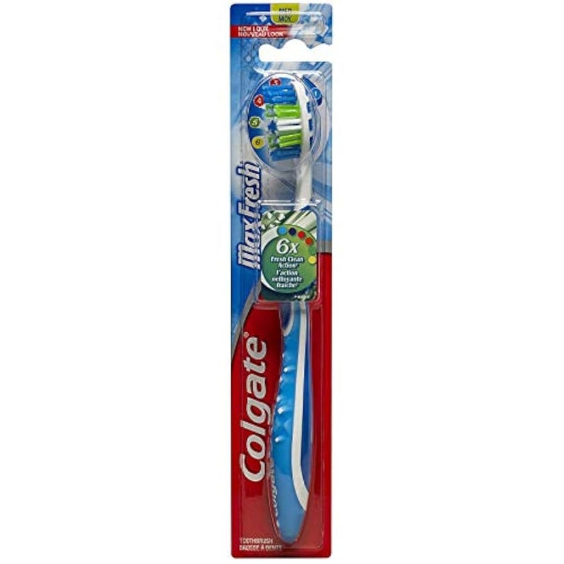 Colgate Max Fresh Medium Toothbrush (Assorted colors) - Image 1
