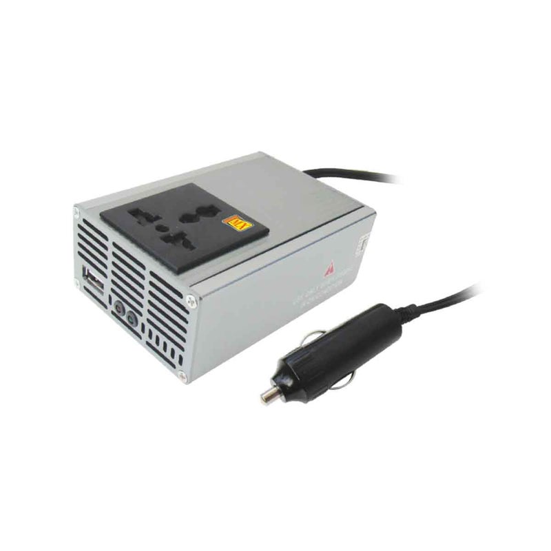 MX Car Inverter 230W USB Charger Car Power Adapter with USB Ports & Universal AC Outlet, Fast Charging for Phones, Laptops & Tablets, Compact 12V to 220V Converter - Image 4