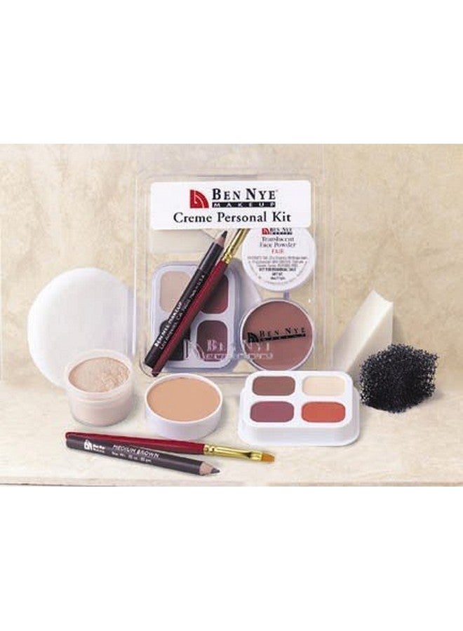 Ben Nye Theatrical Creme Personal Kit - OLIVE : LIGHT MEDIUM PK-3