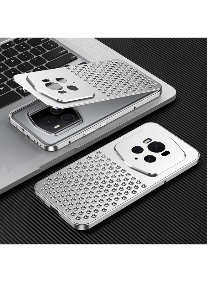 general Case Compatible with Honor Magic6 RSR Porsche Design Case, Luxury Honeycomb Heat Dissipation Hollow Aluminum Metal Shockproof Protective Cover for Honor Magic 6 RSR - Image 1