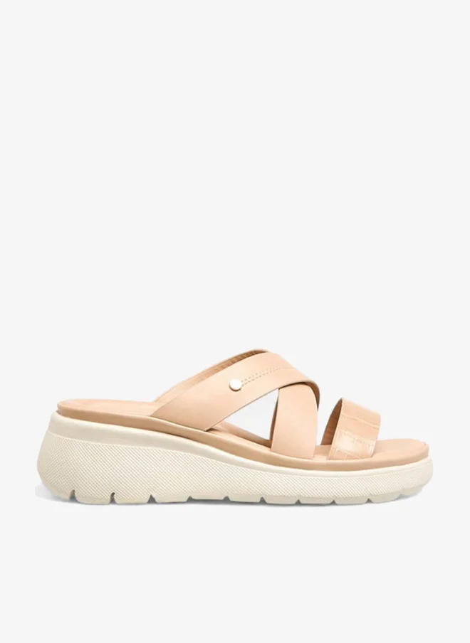 Flora Bella By Shoexpress Flora Bella Women Textured Strap Sandals
