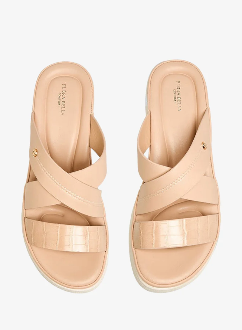 Flora Bella By Shoexpress Flora Bella Women Textured Strap Sandals
