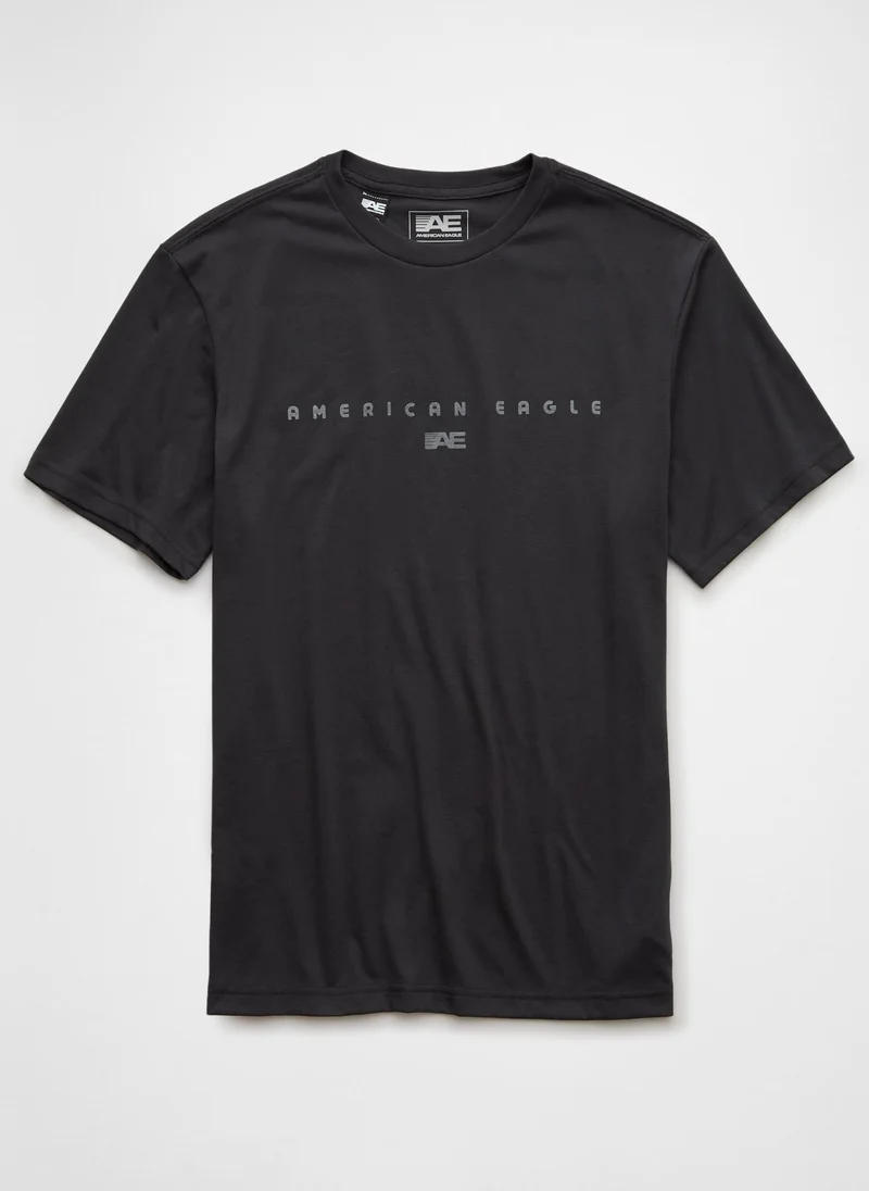 American Eagle Logo Crew Neck T-Shirt