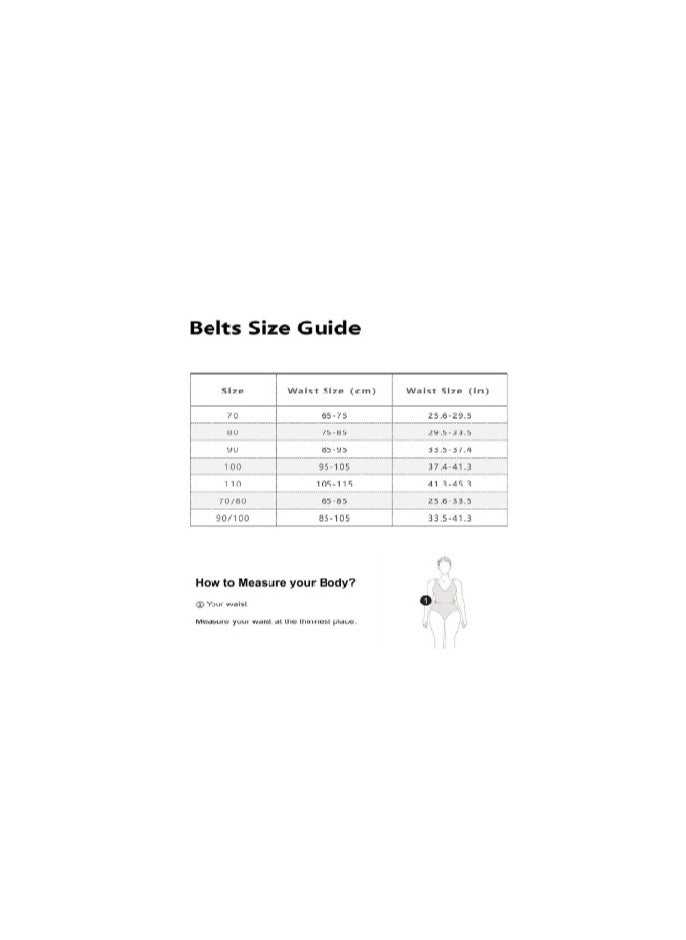 Shein 1pc Fashionable Multi-Ring Decor Waist Belt, Suitable For All Seasons  SHEIN  - Image 5