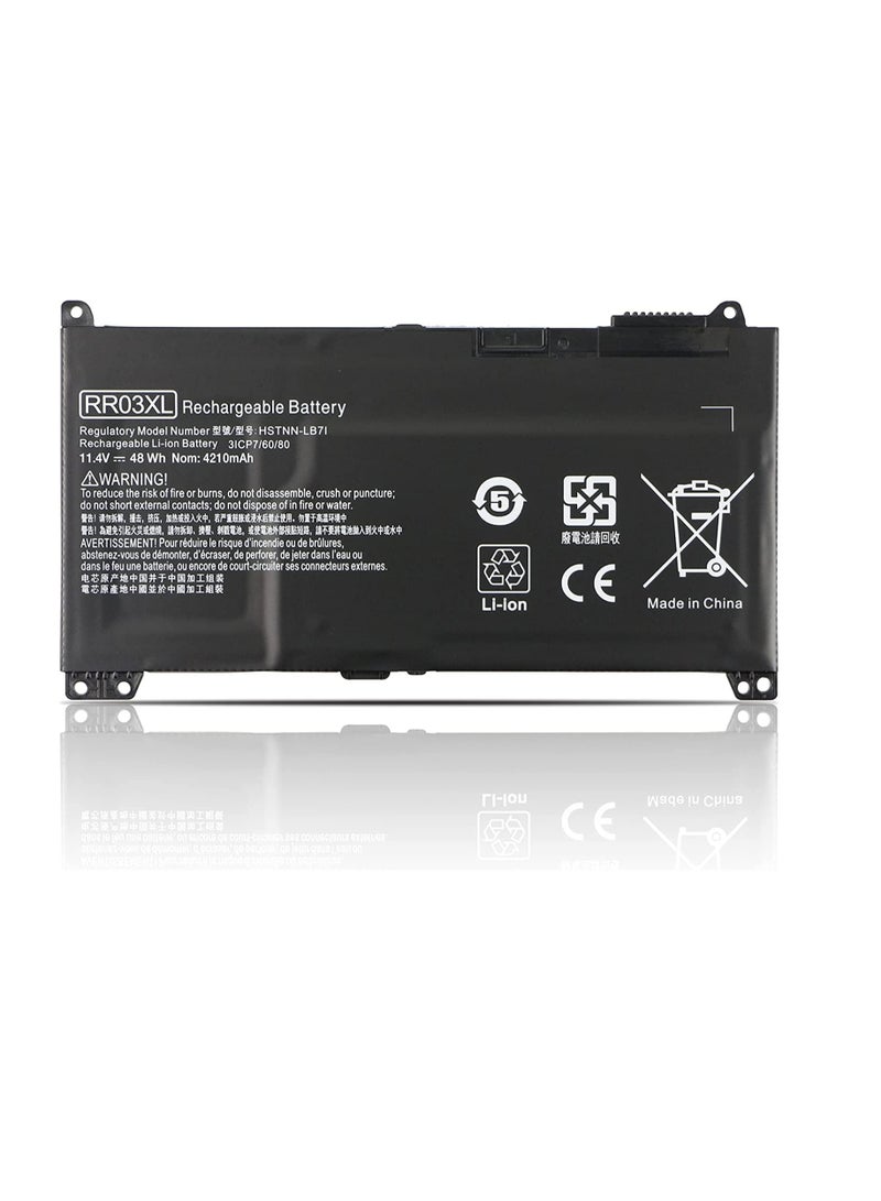 Terabyte ALaptop Battery Hp Rr03Xl Og Black - Image 1