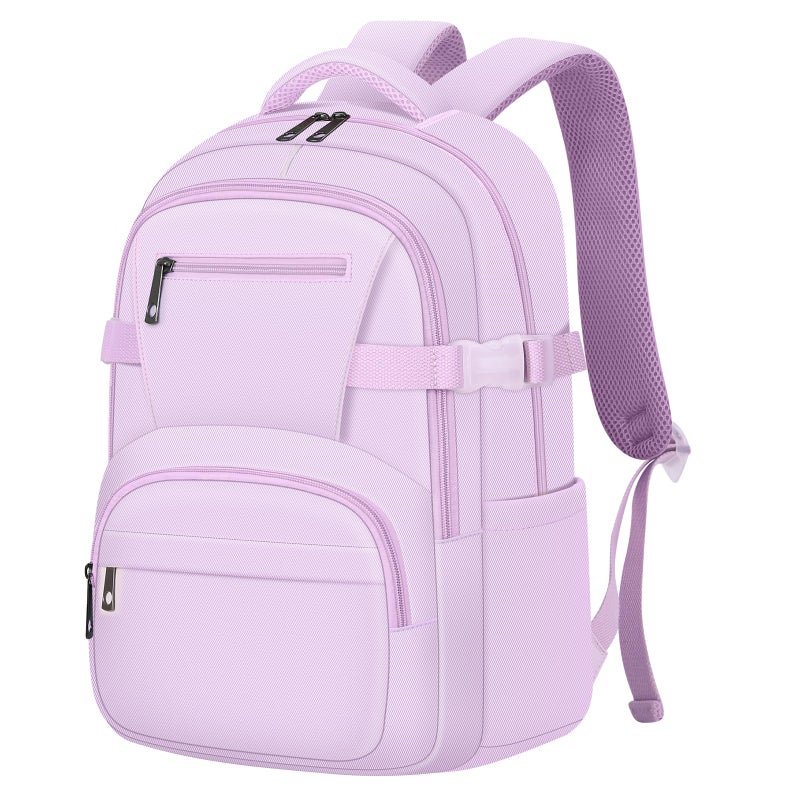 AFGWK Cute Backpack for School Girls Aesthetic Bookbag Lightweight Preppy School Bag for Teen Women Middle High School - Image 2