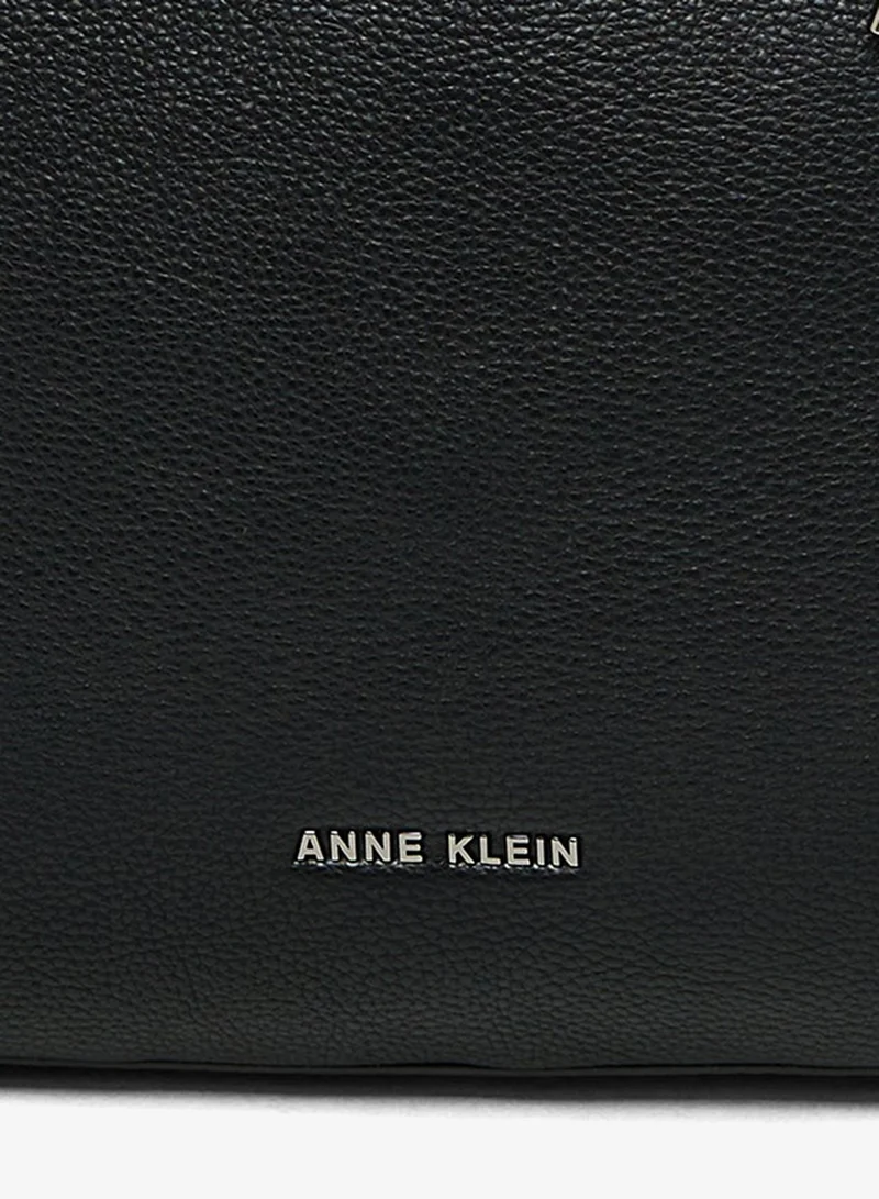 ANNE KLEIN  Anne Klein Textured Zippered Satchel Bag for Women | Best Price UAE