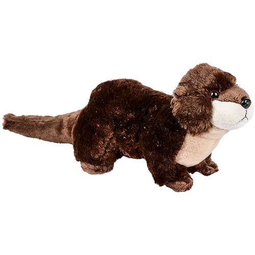 Adventure Planet Birth of Life River Otter with Baby Plush Toy 12.5" Long Without Tail - Image 2