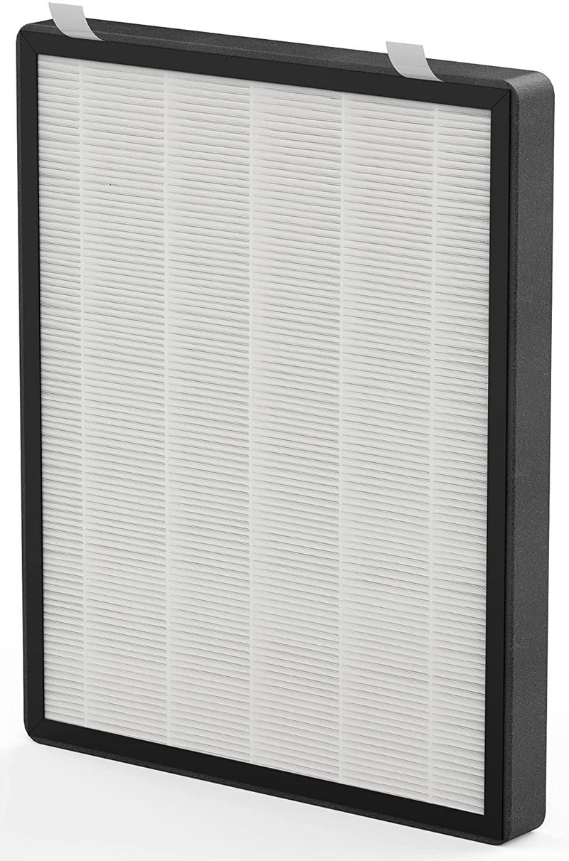 MOOKA H13 True HEPA Air Purifier Replacement Filter With Activated Carbon 4in1 For Large Room Filter Allergies Pollen Smoke Dust Pet Dander VOC