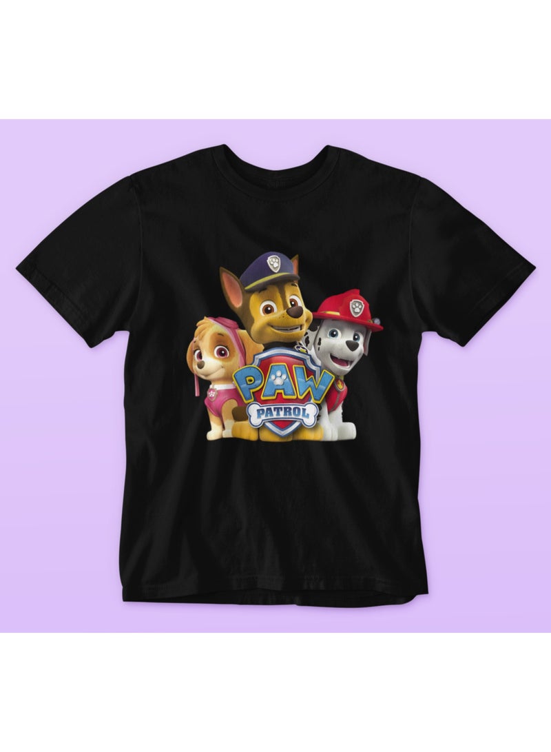 ZOOM SKYE, CHASE, AND MARSHALL Paw Patrol Characters T-shirt