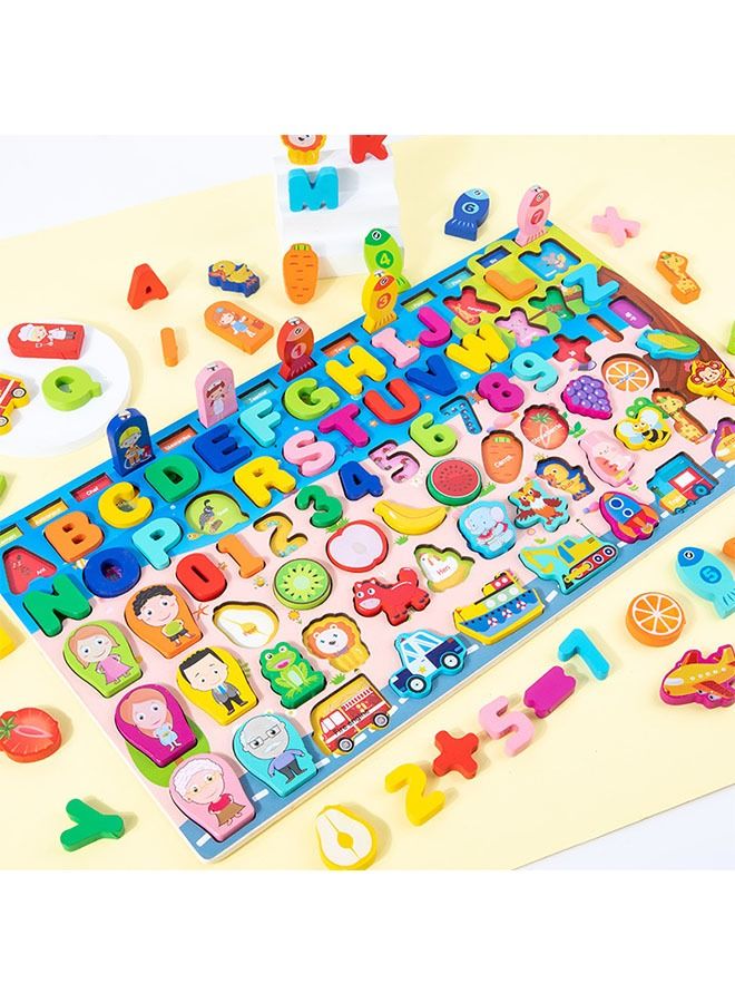 ZCM-HAPPY 9 in 1 Alphabet and Number Development Fishing Toy  - Image 2