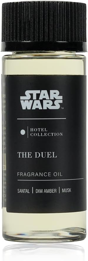 Aroma360 Hotel Collection - Star Wars The Duel Essential Fragrance Oil - Light vs Dark Side - Luxury Aromatherapy Scent Diffuser Oil - Hints of Santal, Dim Amber, & Musk - 1.7 FL OZ, 50ML
