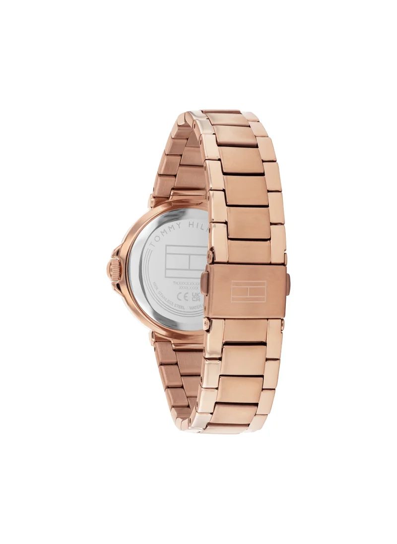 تومي هيلفيغر Lori Analog Steel Strap Watch