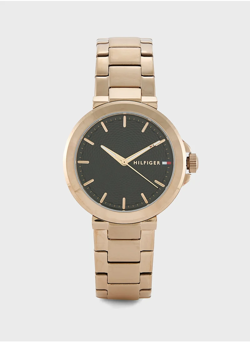تومي هيلفيغر Lori Analog Steel Strap Watch