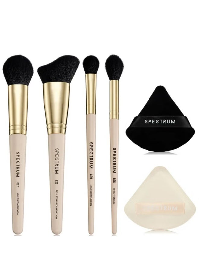 Spectrum Spectrum Collections All About The Brush 6 Piece Flawless Face Set  - Image 1