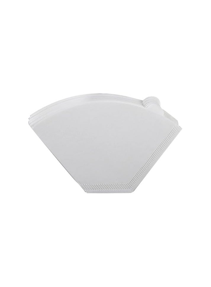 Premium Naturally Whitened Coffee Filter Paper – 50 Count | Disposable Cone Coffee Filters for 2-4 Cup Brewing | Durable | Tear-Resistant | Easy Cleanup | Compatible with Most V-Shaped Coffee Makers | Perfect for Smooth and Rich Coffee Flavor - Image 2