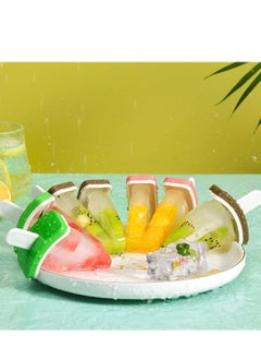 Y&D Ice Lolly Moulds with Sticks, 6 Popsicle Mould BPA Free Cream Reusable Pop Holders for Kids Babies Adults DIY Fruit, Yogurt, Juice, Homemade  - Image 3