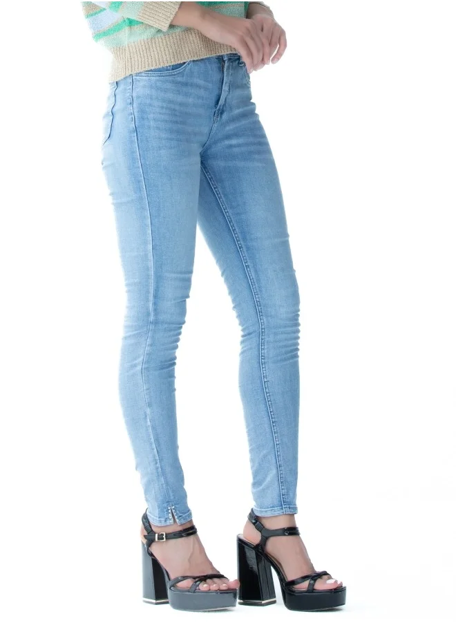 زابايوني Soft Blue Skinny-Fit Jeans